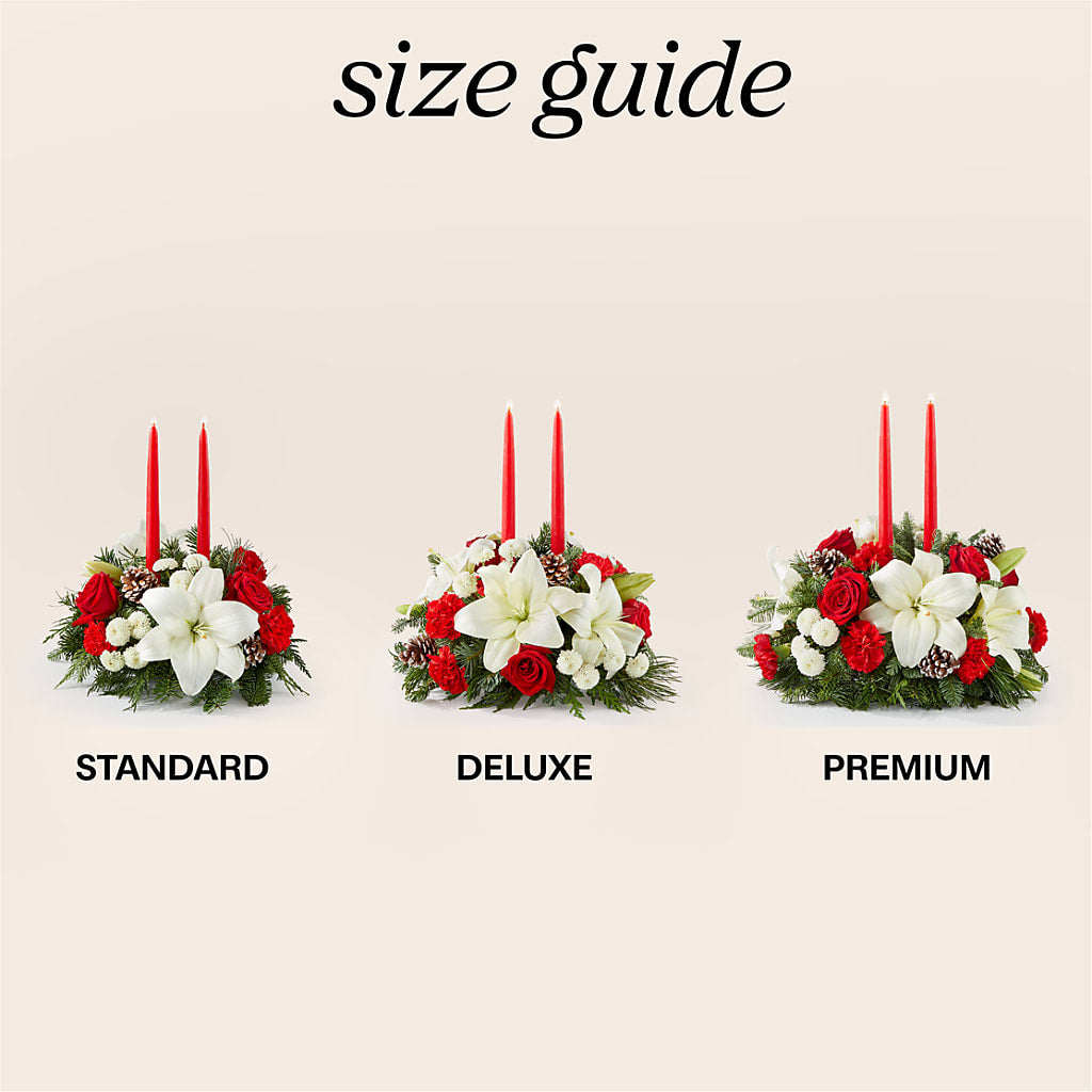 Seasonal Festivities Centerpiece – Double D Flower Shop, Mercedes TX