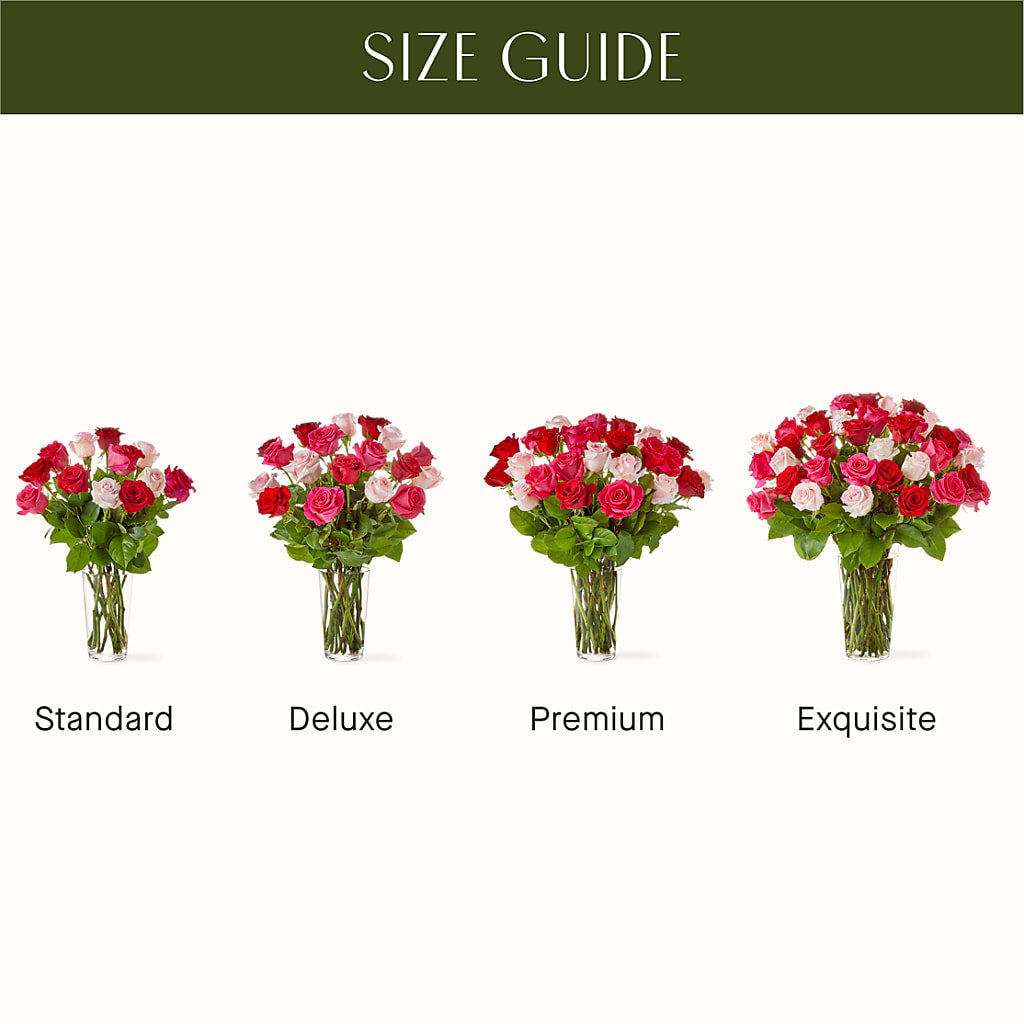Charming Rose Bouquet – Double D Flower Shop, Mercedes TX