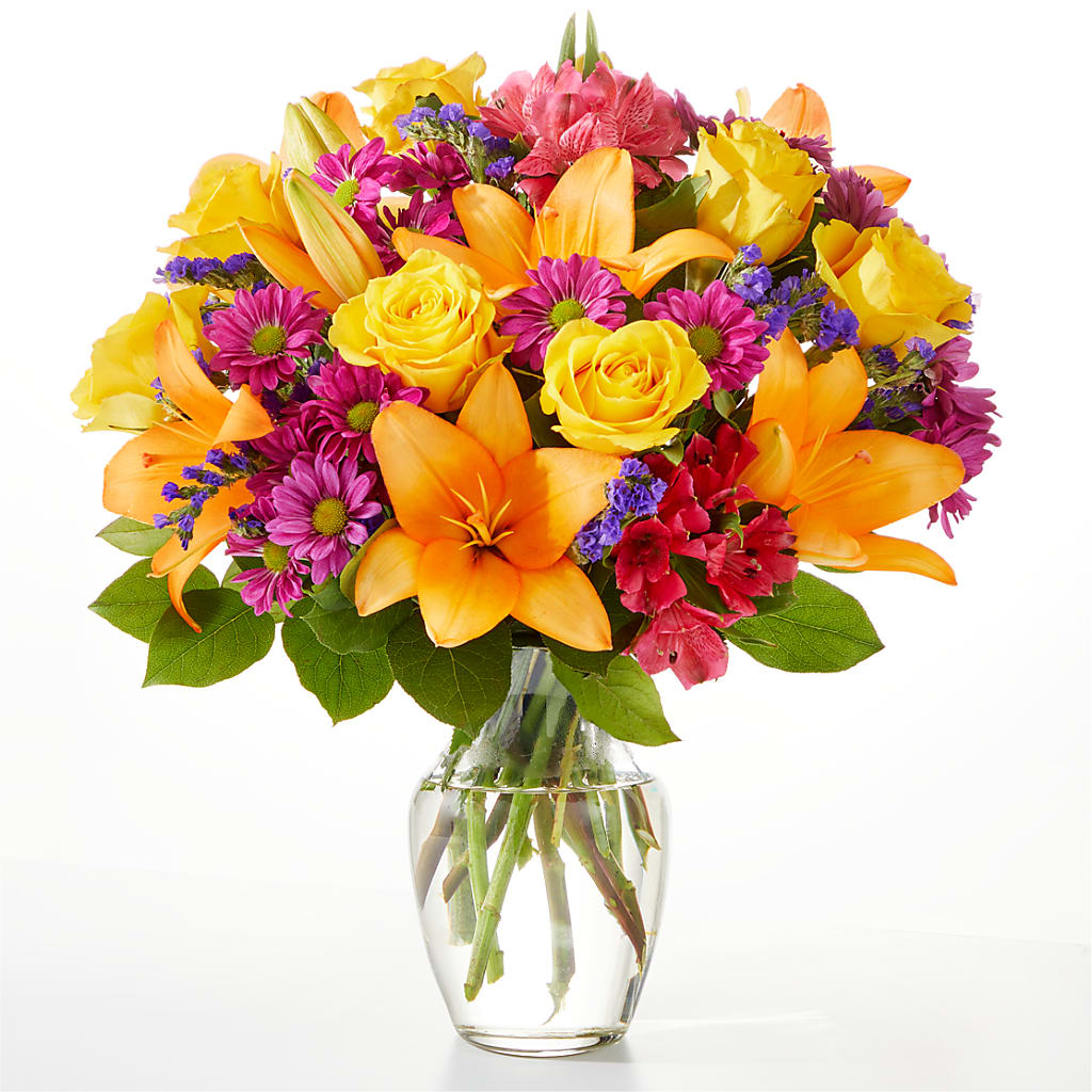 Colorful Visions Bouquet – Double D Flower Shop, Mercedes TX