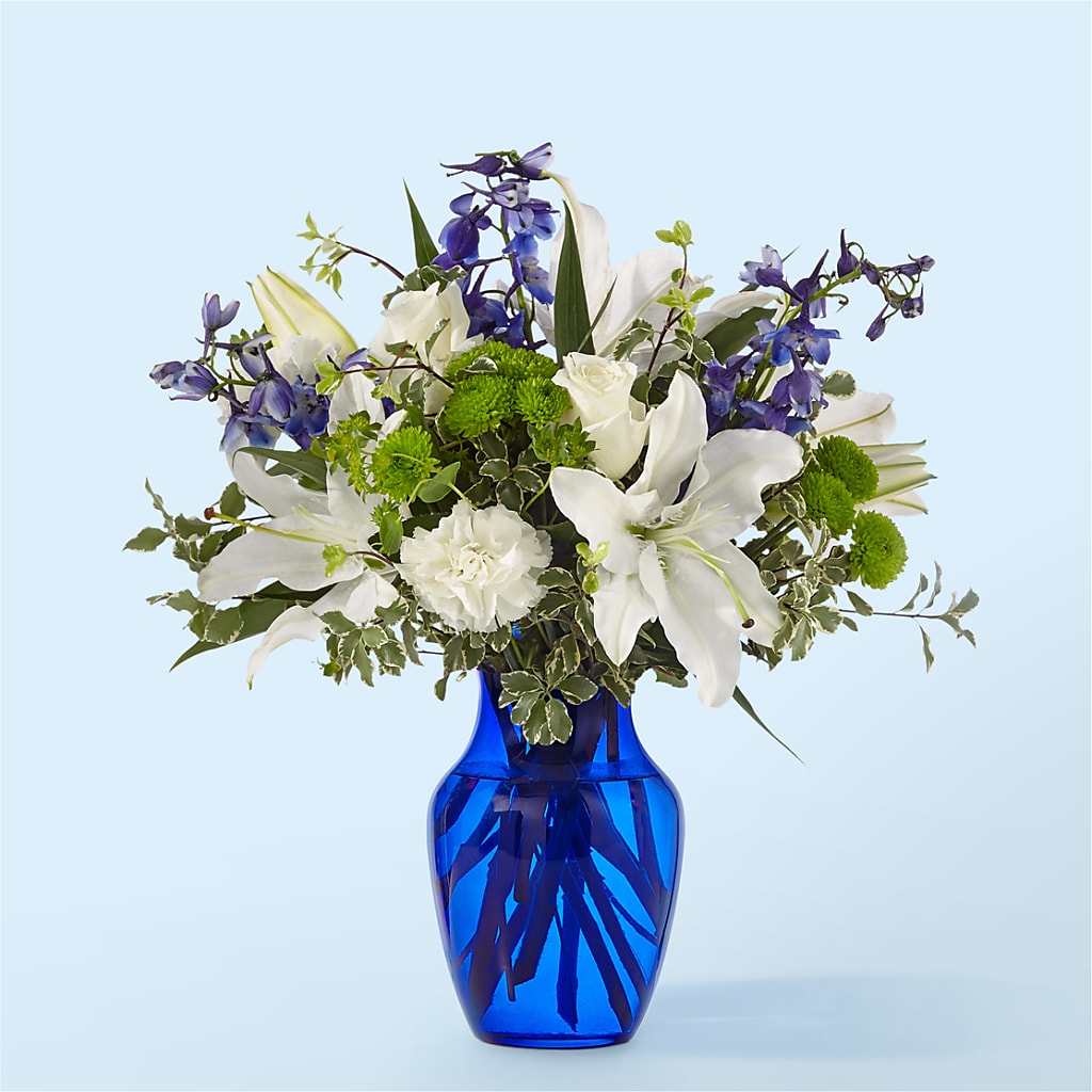Santorini Bouquet – Double D Flower Shop, Mercedes TX