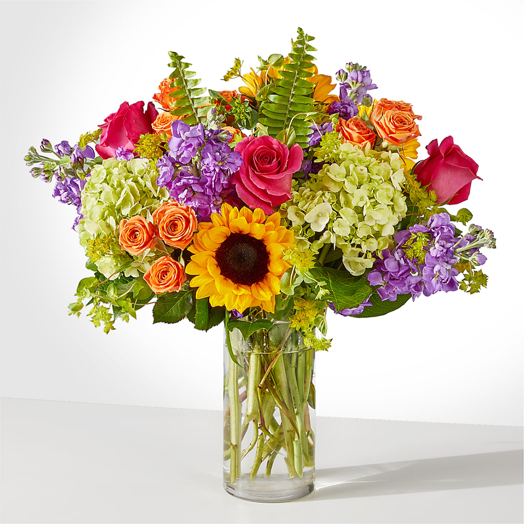 Vibrant Greetings Bouquet – Double D Flower Shop, Mercedes TX