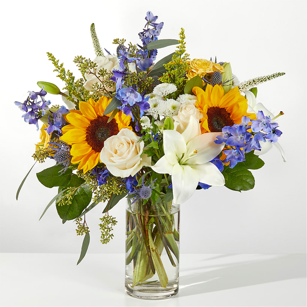 Wonderfully Sunny Bouquet – Double D Flower Shop, Mercedes TX