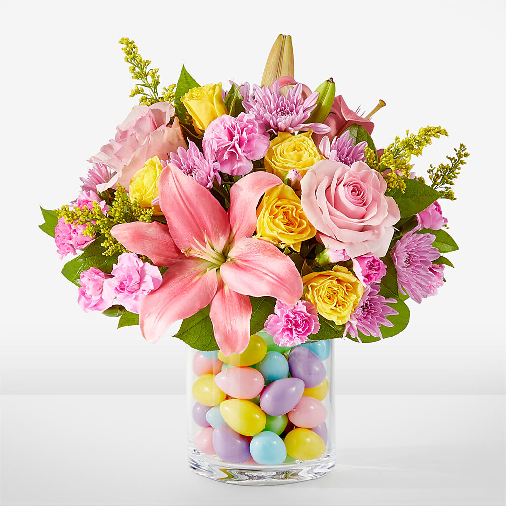 Easter Egg Hunt Bouquet – Double D Flower Shop, Mercedes TX
