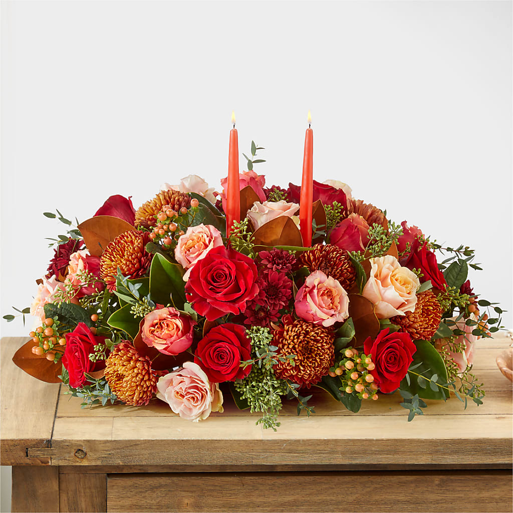 Gather Near Centerpiece – Double D Flower Shop, Mercedes TX