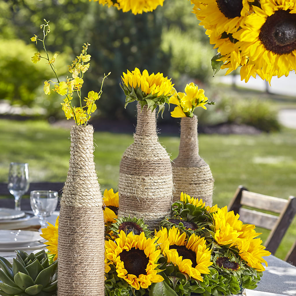 Sublime Garden Centerpiece – Double D Flower Shop, Mercedes TX