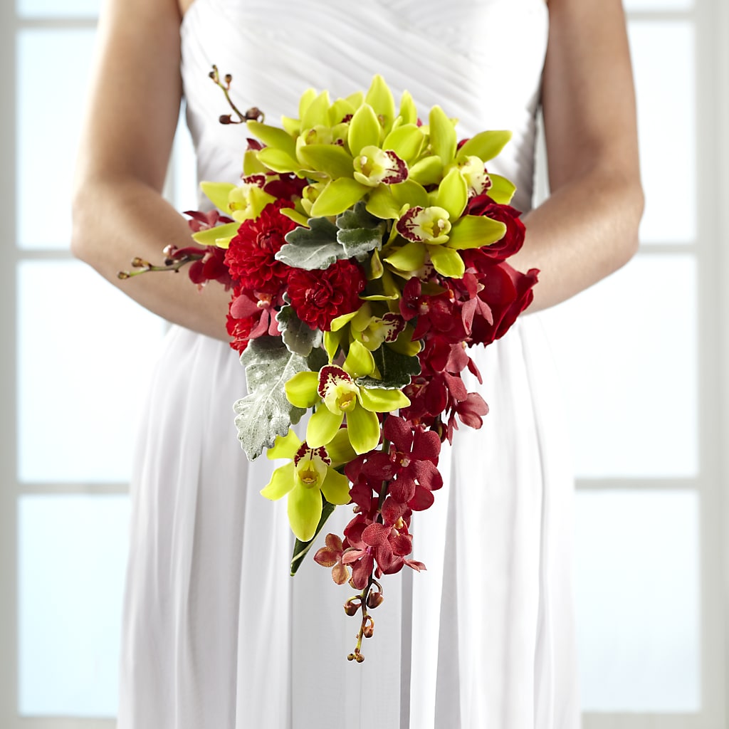 Elegant Orchid Bouquet – Double D Flower Shop, Mercedes TX