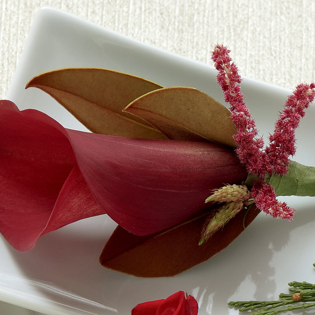 Red Calla Boutonniere – Double D Flower Shop, Mercedes TX