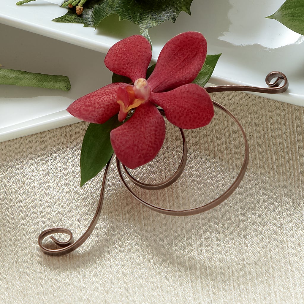 Red Mokara Boutonniere – Double D Flower Shop, Mercedes TX