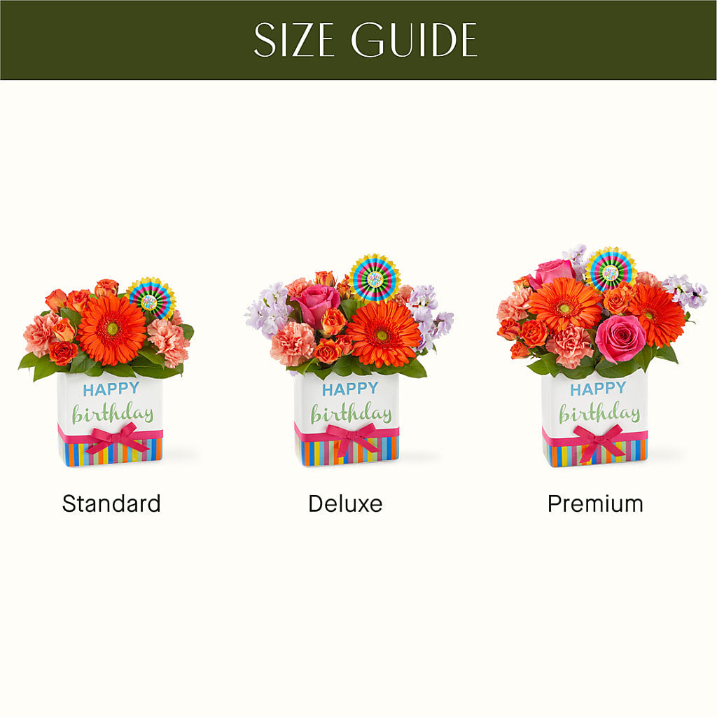 Birthday Surprise Bouquet –  Double D Flower Shop, Mercedes TX