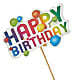 Happy Birthday Pick –  Double D Flower Shop, Mercedes TX