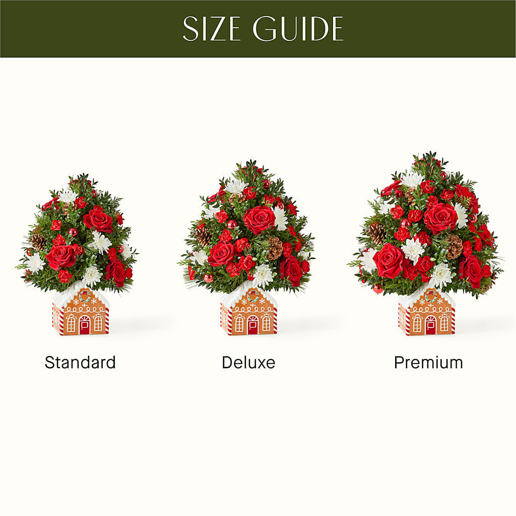 Spiced Gingerbread Tree –  Double D Flower Shop, Mercedes TX