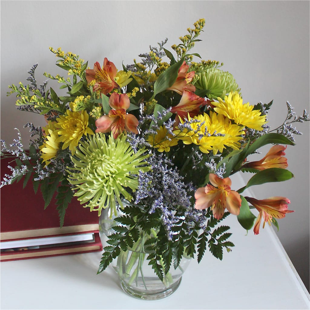Marmalade Skies Bouquet –  Double D Flower Shop, Mercedes TX