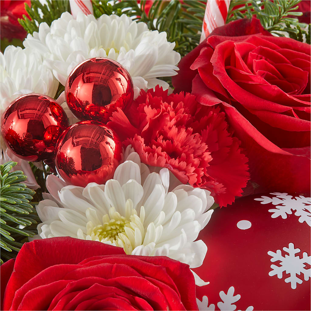 Cheer in the Air Ornament –  Double D Flower Shop, Mercedes TX