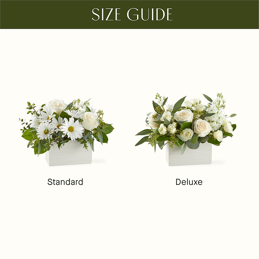 Fresh Linen Box Bouquet –  Double D Flower Shop, Mercedes TX