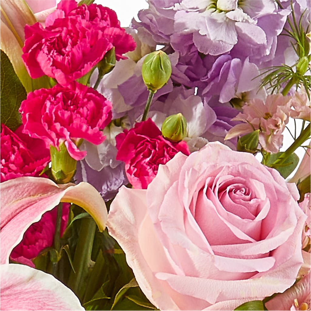 Mauvelous Bouquet –  Double D Flower Shop, Mercedes TX