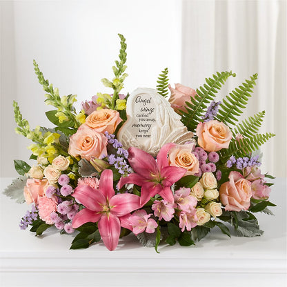 Gentle Light Arrangement –  Double D Flower Shop, Mercedes TX