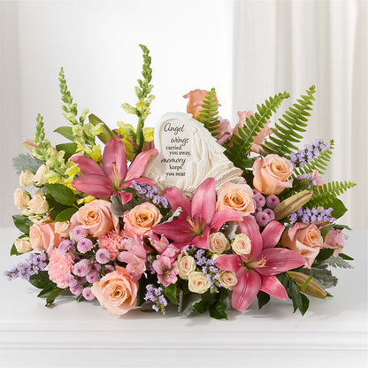Gentle Light Arrangement –  Double D Flower Shop, Mercedes TX