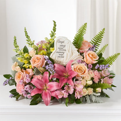 Gentle Light Arrangement –  Double D Flower Shop, Mercedes TX