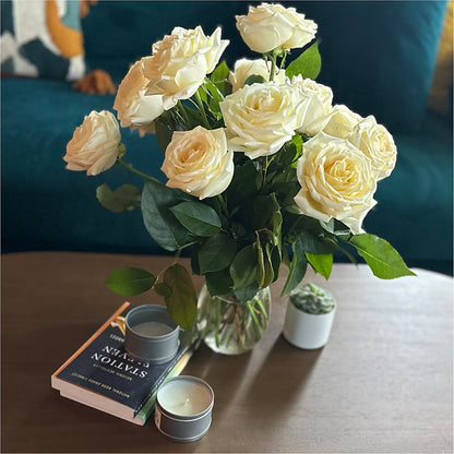 Long Stem Yellow Rose Bouquet –  Double D Flower Shop, Mercedes TX