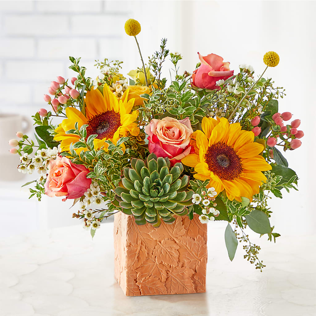 Sunflower Season Bouquet –  Double D Flower Shop, Mercedes TX