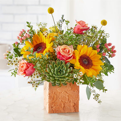 Sunflower Season Bouquet –  Double D Flower Shop, Mercedes TX