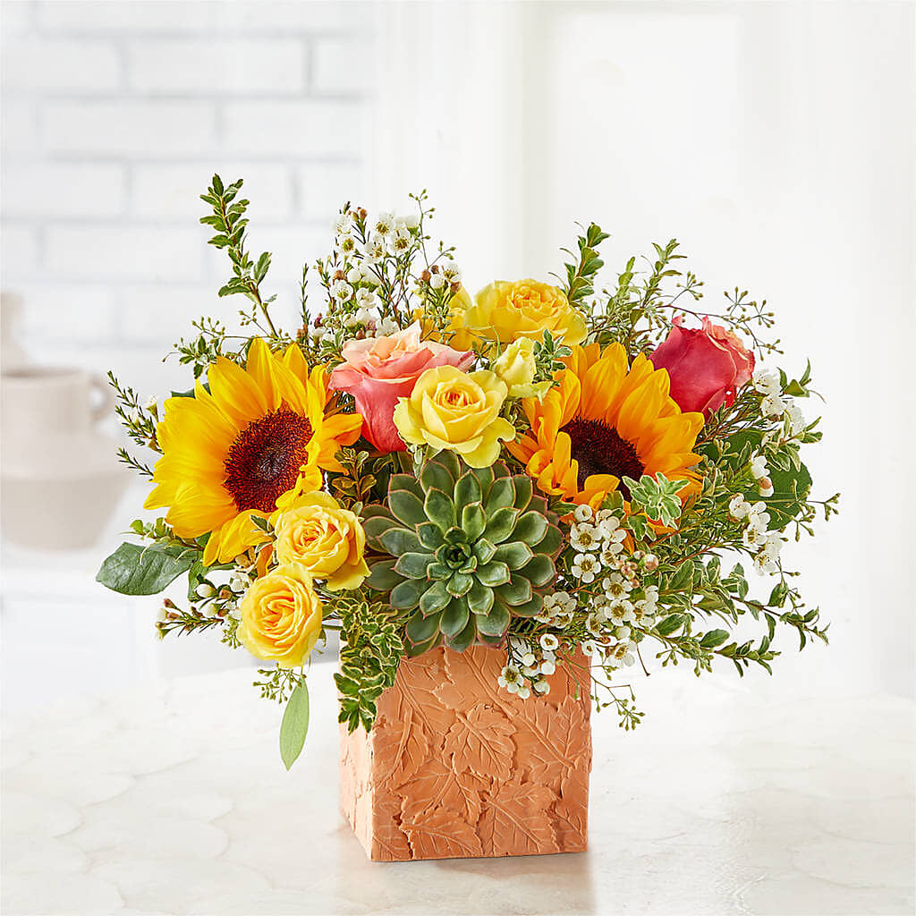 Sunflower Season Bouquet –  Double D Flower Shop, Mercedes TX