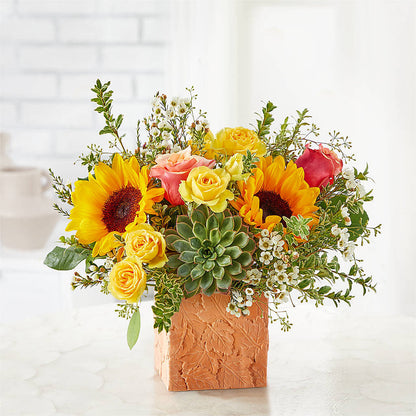 Sunflower Season Bouquet –  Double D Flower Shop, Mercedes TX