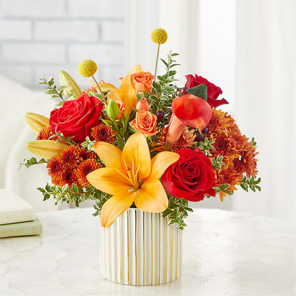 Scarlet Skies Bouquet –  Double D Flower Shop, Mercedes TX