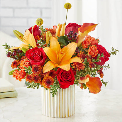 Scarlet Skies Bouquet –  Double D Flower Shop, Mercedes TX