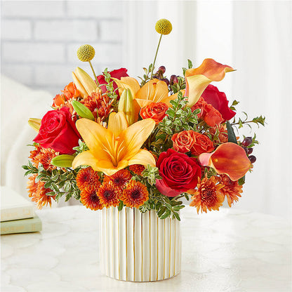 Scarlet Skies Bouquet –  Double D Flower Shop, Mercedes TX