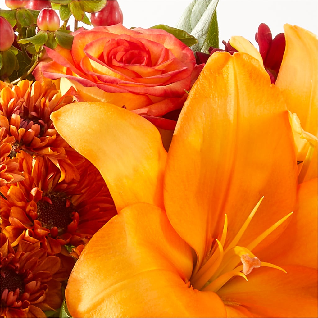 Backyard Bonfire Bouquet –  Double D Flower Shop, Mercedes TX