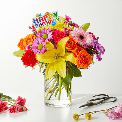 Cue the Confetti - A Florist Original –  Double D Flower Shop, Mercedes TX
