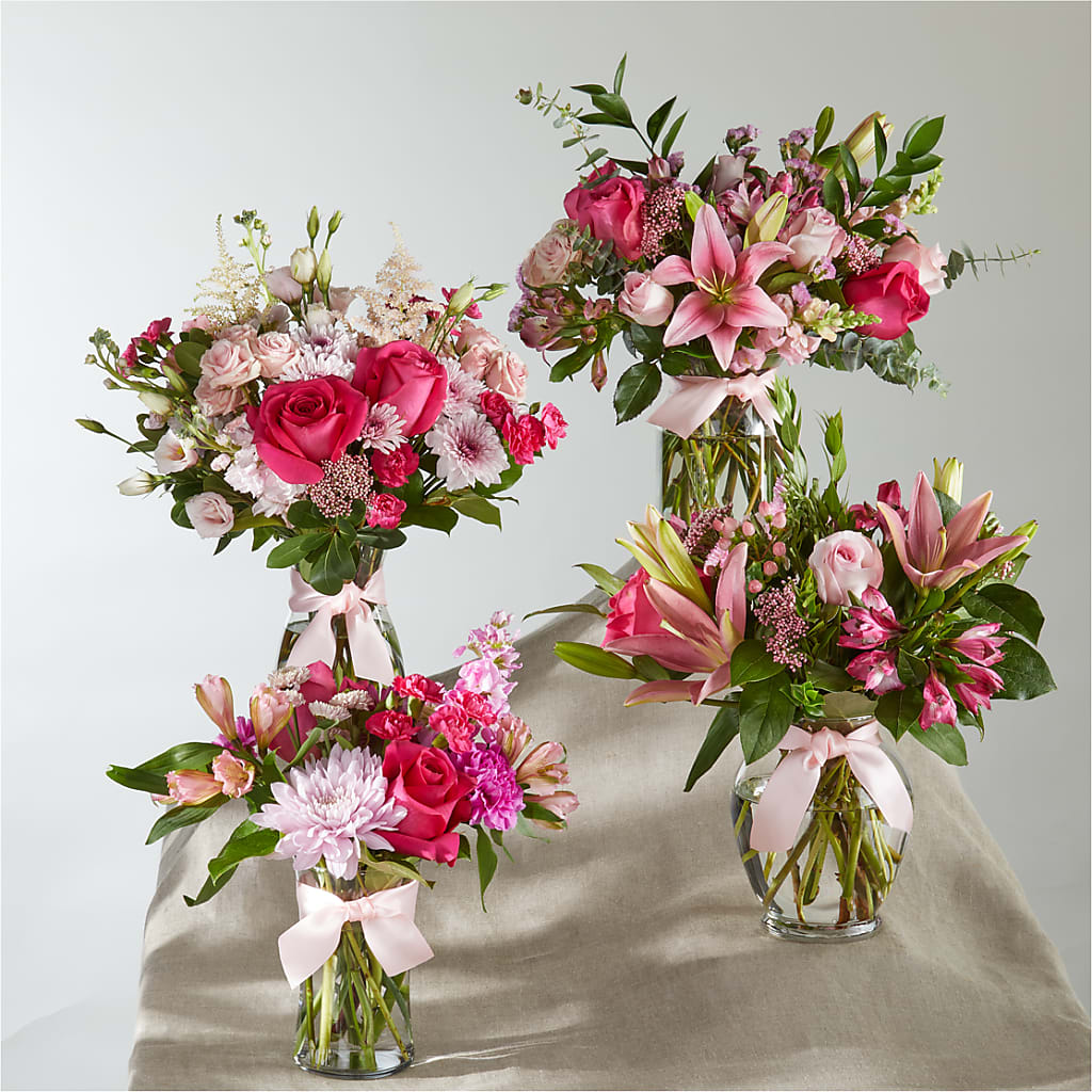 Pink Ribbon - A Florist Original –  Double D Flower Shop, Mercedes TX