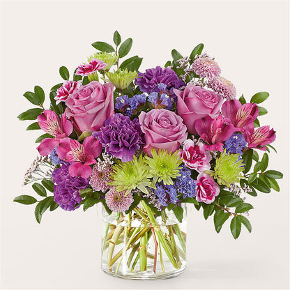 Glass Half Full Bouquet –  Double D Flower Shop, Mercedes TX