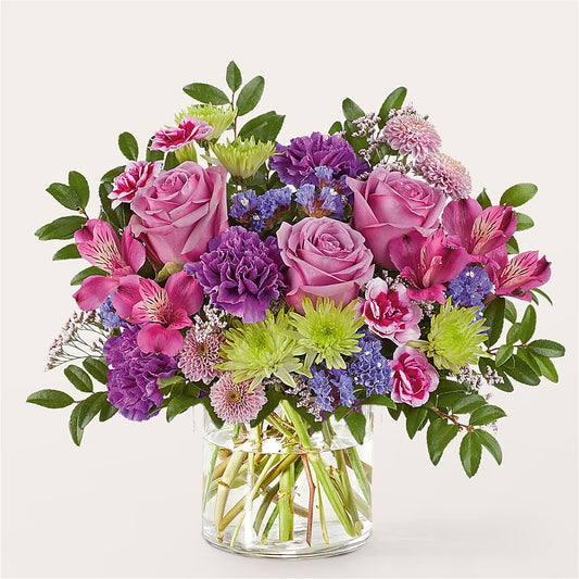 Glass Half Full Bouquet –  Double D Flower Shop, Mercedes TX