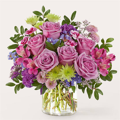 Glass Half Full Bouquet –  Double D Flower Shop, Mercedes TX