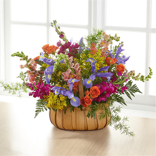Garden of Life Basket –  Double D Flower Shop, Mercedes TX