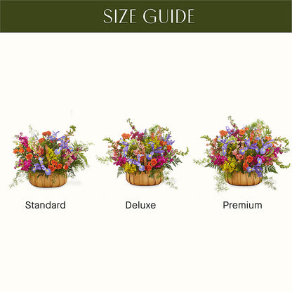 Garden of Life Basket –  Double D Flower Shop, Mercedes TX
