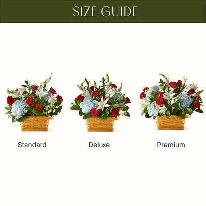 Greater Glory Basket –  Double D Flower Shop, Mercedes TX