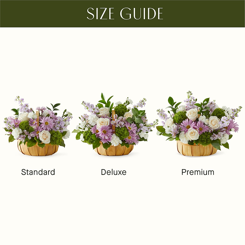 Peace & Love Basket –  Double D Flower Shop, Mercedes TX