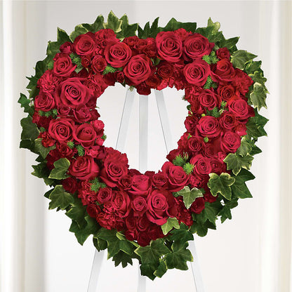 Wholehearted Standing Spray –  Double D Flower Shop, Mercedes TX