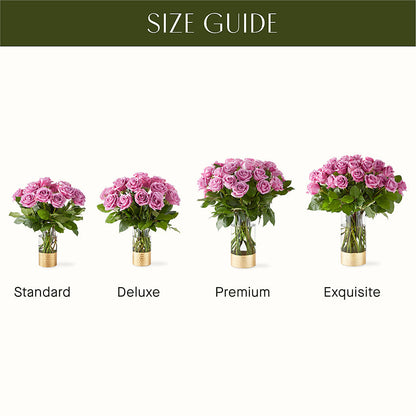 Secret Admirer Lavender Rose Bouquet –  Double D Flower Shop, Mercedes TX