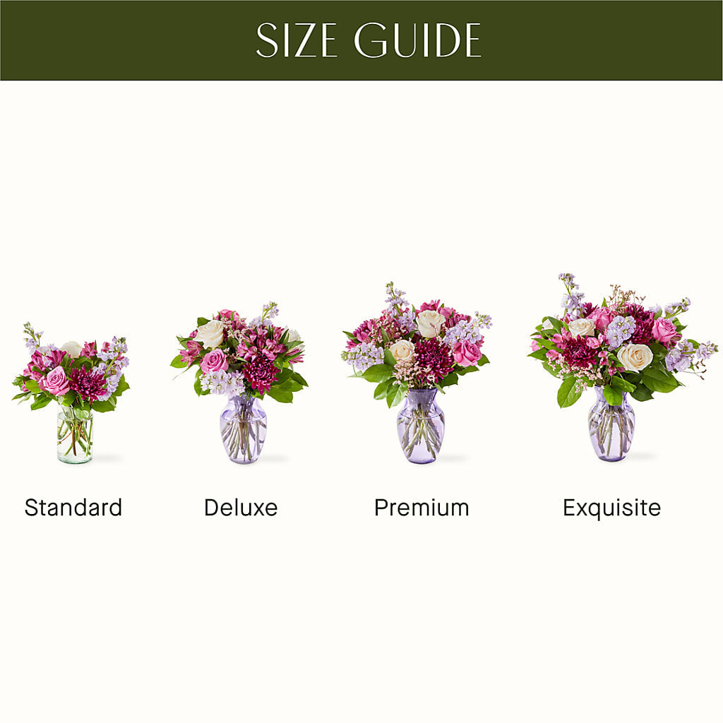 Amethyst Dreams Bouquet –  Double D Flower Shop, Mercedes TX