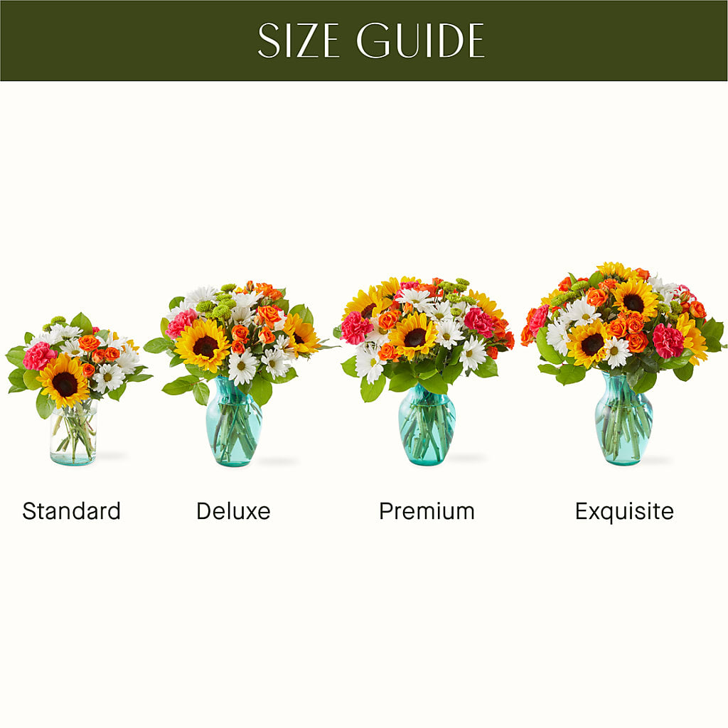 Sun-drenched Blooms Bouquet –  Double D Flower Shop, Mercedes TX