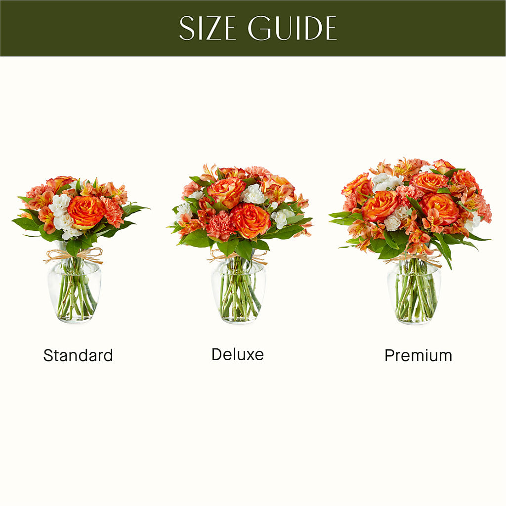 Apricot Glow Bouquet –  Double D Flower Shop, Mercedes TX