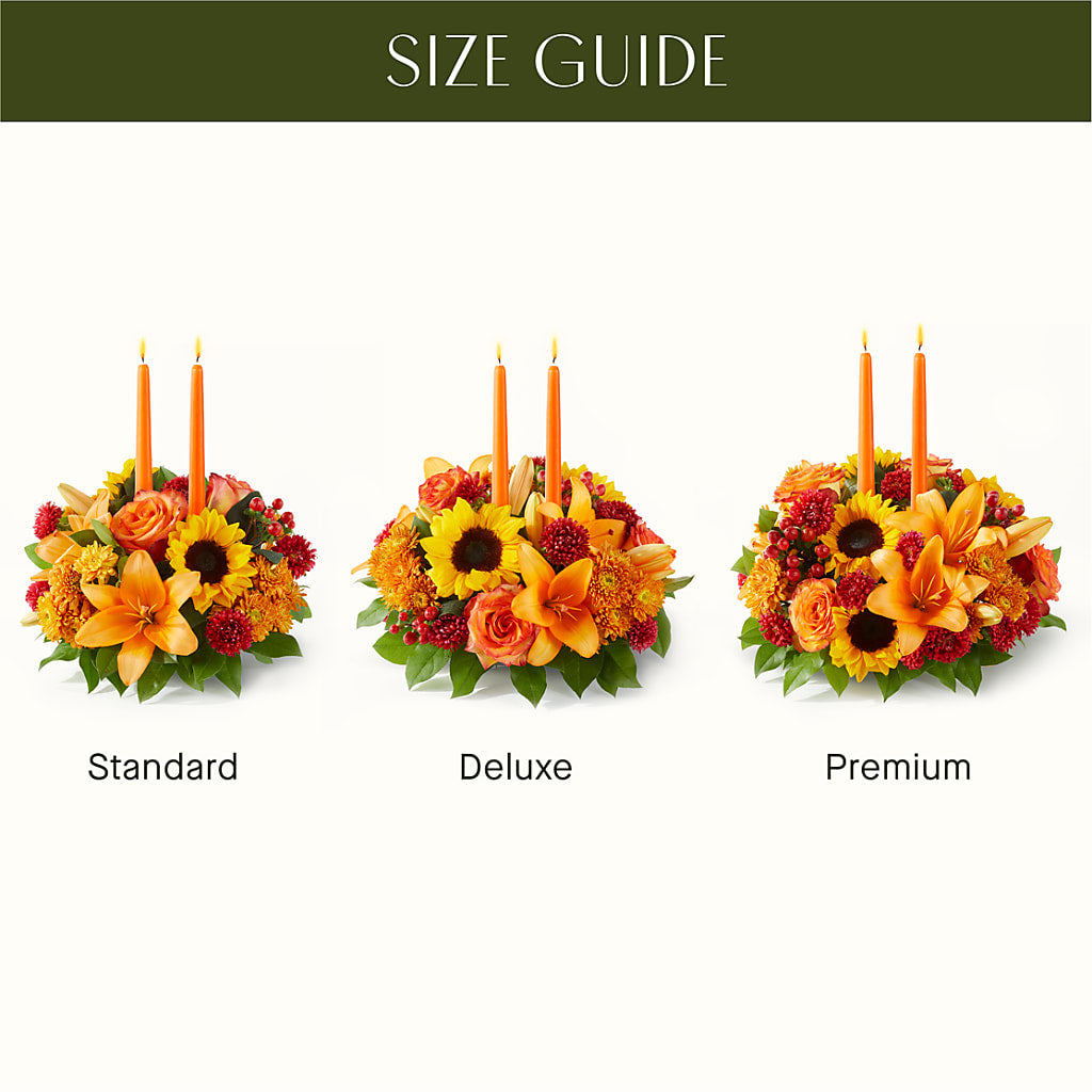 Grateful Centerpiece –  Double D Flower Shop, Mercedes TX