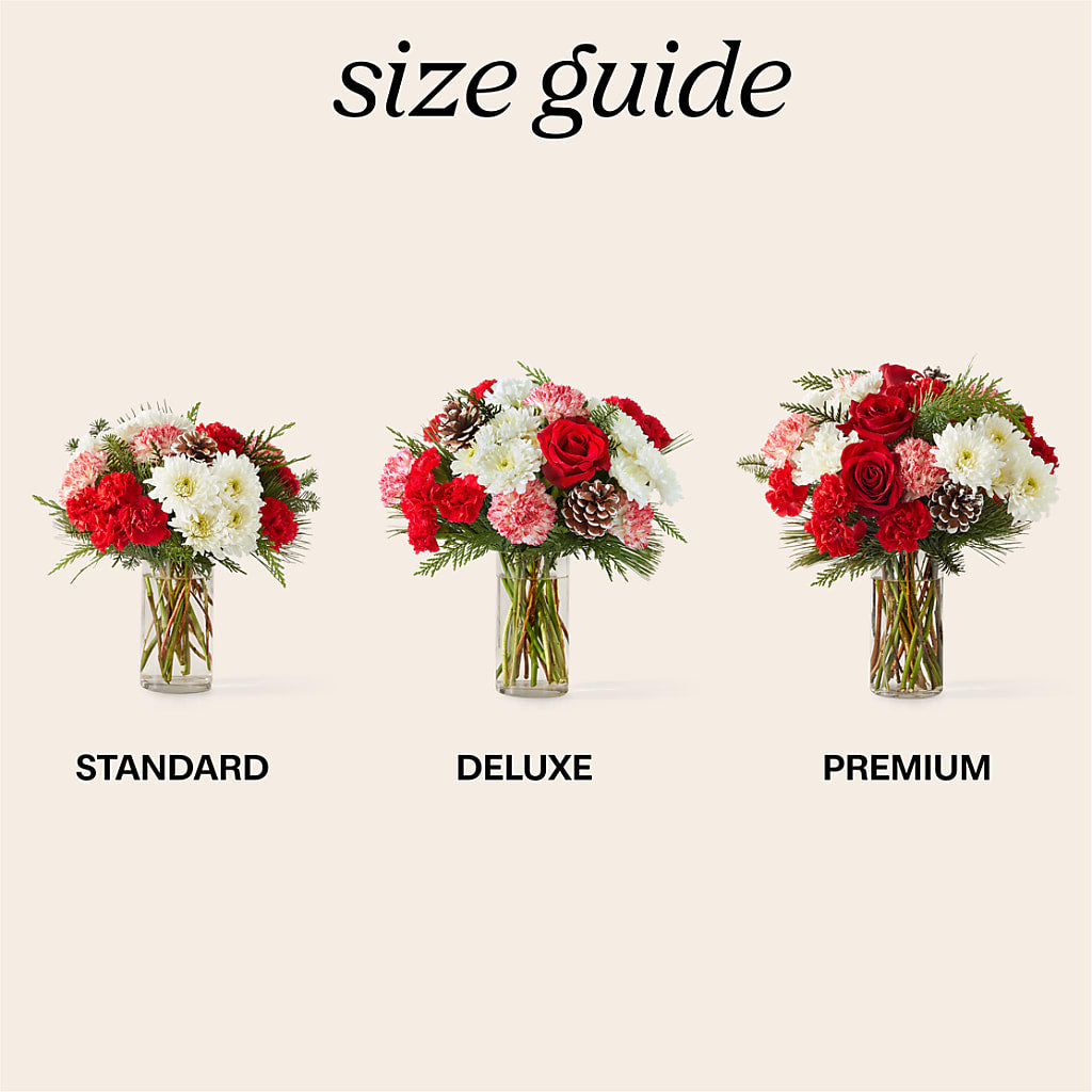 Candy Cane Lane Bouquet –  Double D Flower Shop, Mercedes TX