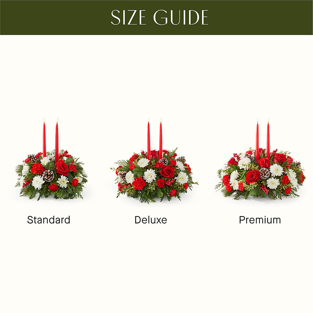 Holiday Soiree Centerpiece –  Double D Flower Shop, Mercedes TX