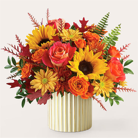 Fall Campfire Bouquet –  Double D Flower Shop, Mercedes TX