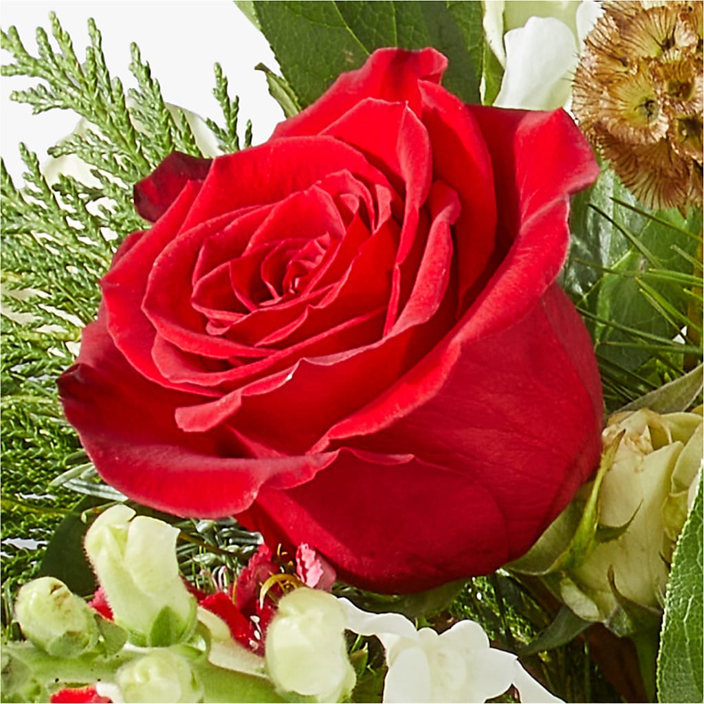 Deck the Halls Bouquet –  Double D Flower Shop, Mercedes TX